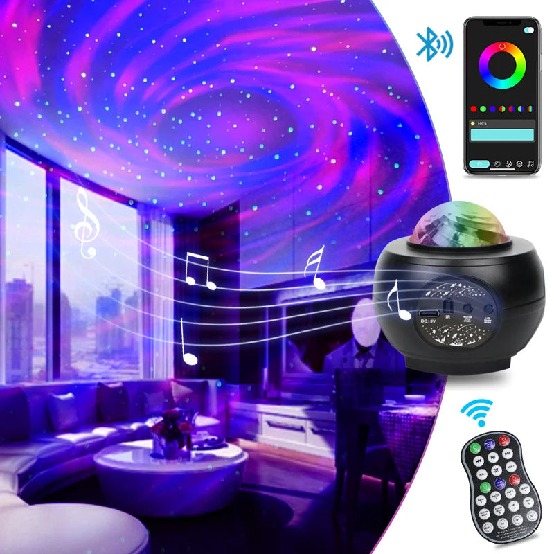 Galaxy Ocean Light Projector