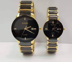 Rado Premium Round Couple Watch Set