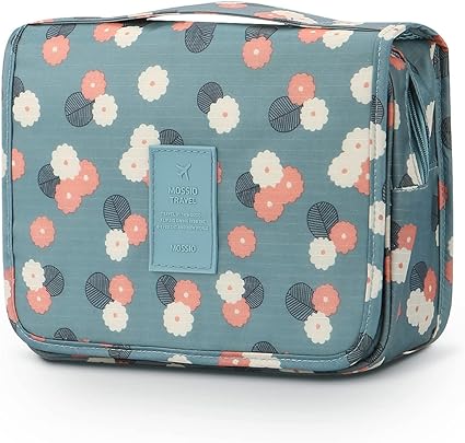 "COOLBABY Hanging Toiletry Bag: Large Travel Organizer with Sturdy Hook"